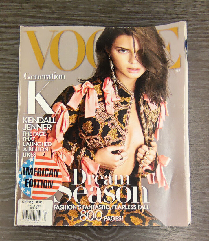 USA (American) VOGUE Magazine: September 2016 - Kendall Jenner