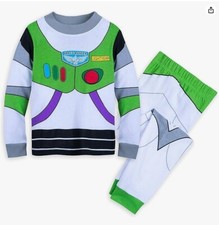 Disney Toy Story Children's Pajamas Sleepwear Costume Halloween Woody Buzz 4T