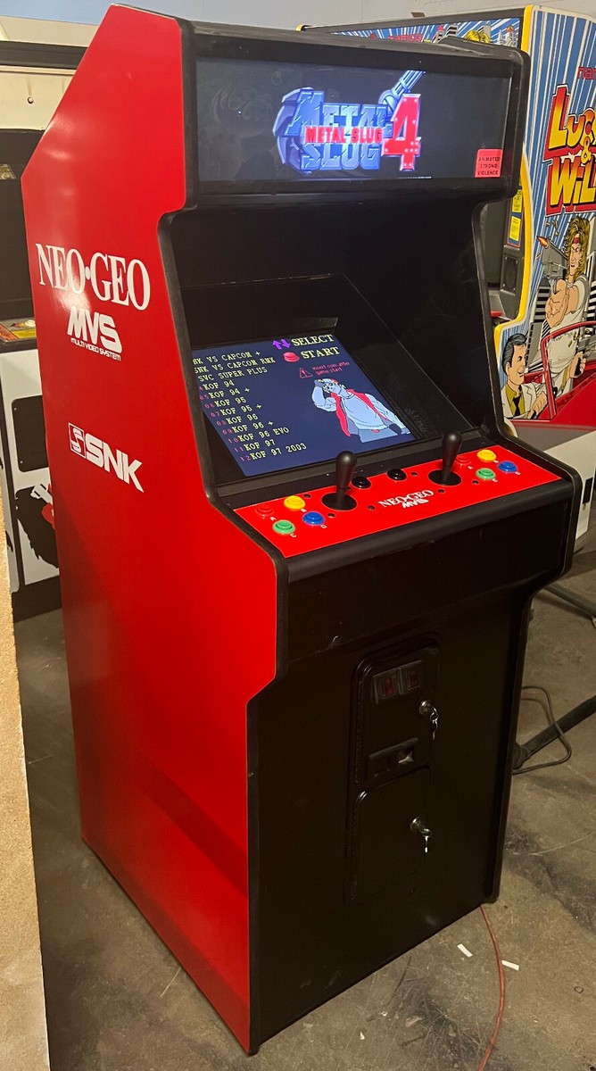 NEO GEO メタルスラッグ4 本体 METAL SLUG 4 - NEO GEO ARCADE MACHINE by SNK (Excellent Condition