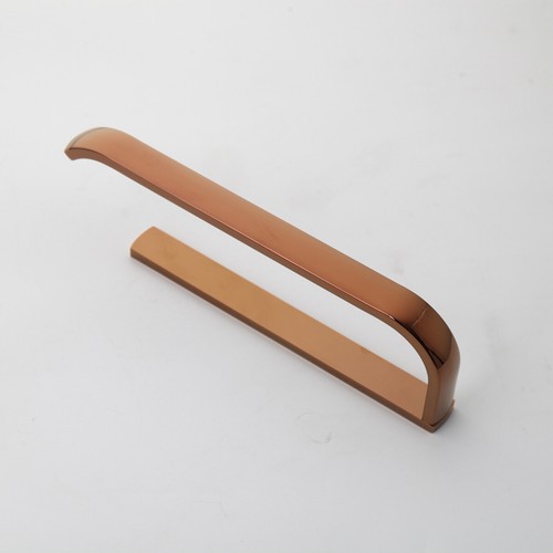 Multi-Functional Rose Gold Alloy Bathroom Accessory Towel Rack Toilet Towel Rod - Picture 83 of 119