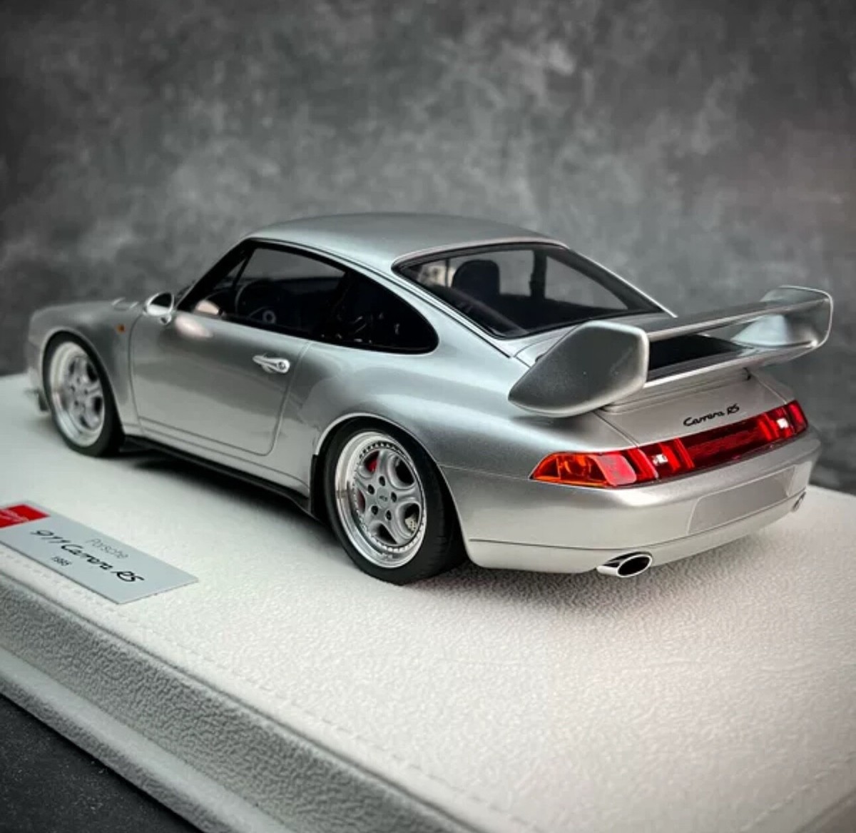 Porsche 911 993 Carrera RS (Silver) [Make up] 1/18 scale | eBay