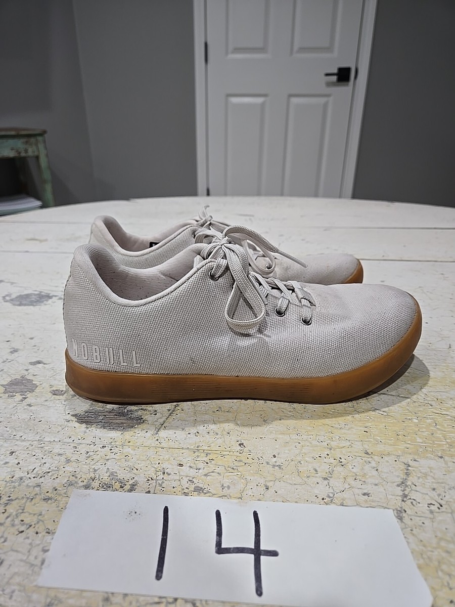 NoBull Ivory Canvas Trainer Training Lace Up Shoes Sneakers Men’s Sz 11M US/45EU OffWhiteCanvasTrainerConcrete_  main image 4