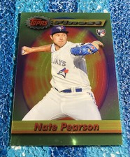 2021 Topps Finest Flashbacks #196 Nate Pearson RC Rookie Toronto Blue Jays