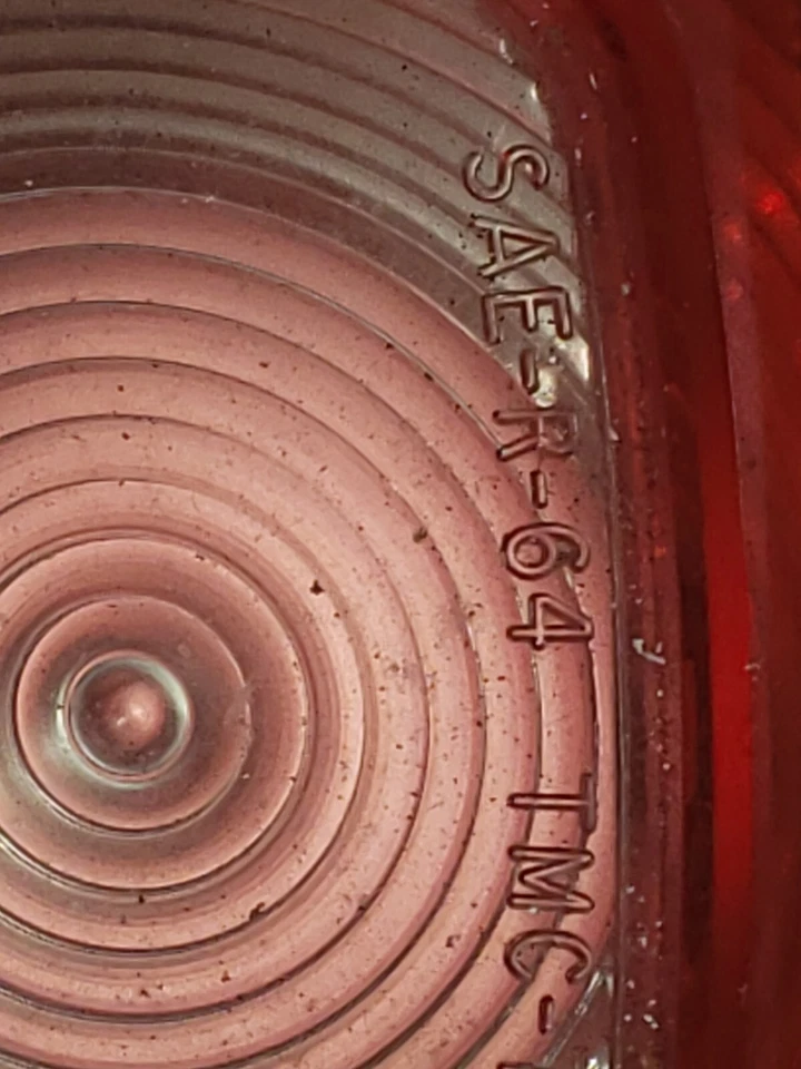 1964 MERCURY MONTEREY MONTCLAIR * BACKUP LIGHT LENS - Image 2 of 4