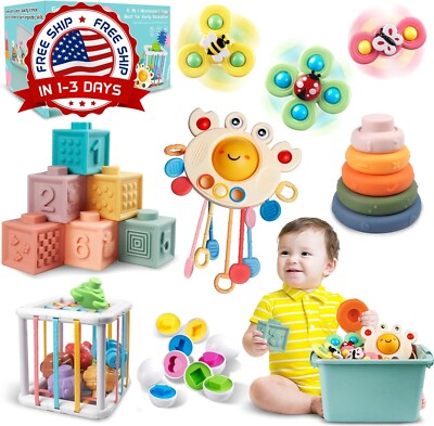 Baby Toys Juguetes A 12 Meses Juguetes Montessori Para Bebés 6-12