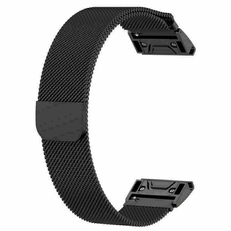 22mm Quick Fit Magnetic Milanese Wirst Watch Band For Garmin Epix (Gen 2)