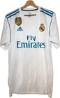 2017 PLAYER ISSUED #11 SALAH Real Madrid FC Football Shirt Jersey size M ADIDAS