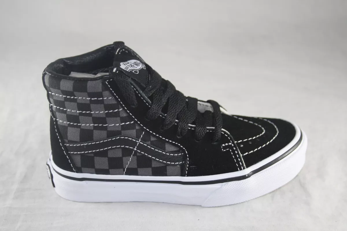 Checkerboard vans deals pewter
