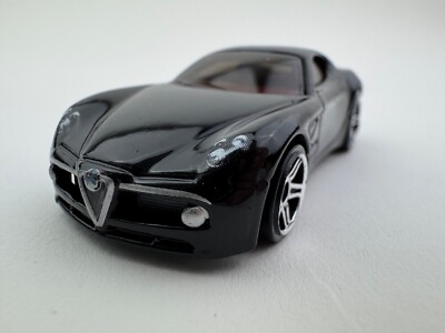 Hot Wheels HW City Alfa Romeo 8C Competizione black 2014 New Loose