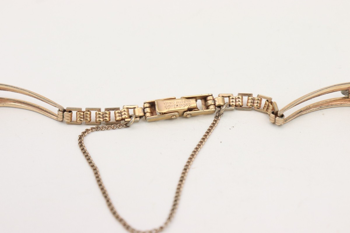 IKUO ゴルード　ブローチ　金属　キラキラ　　ヴィンテージ   　#67 Vintage Kreisler Quality .025 Gold Cont Crystal Rhinestone