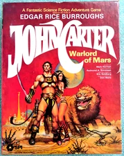 JOHN CARTER WARLORD OF MARS 1979 SPI UNPLAYED & UNPUNCHED ADVENTURE BOARD GAME