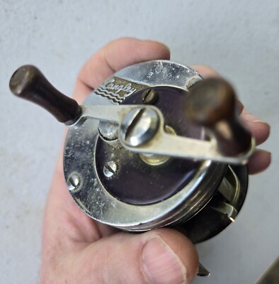 リール Langley PLUGCAST 360 Langley PlugCast 360 Antique Casting Reel - Fin & Flame
