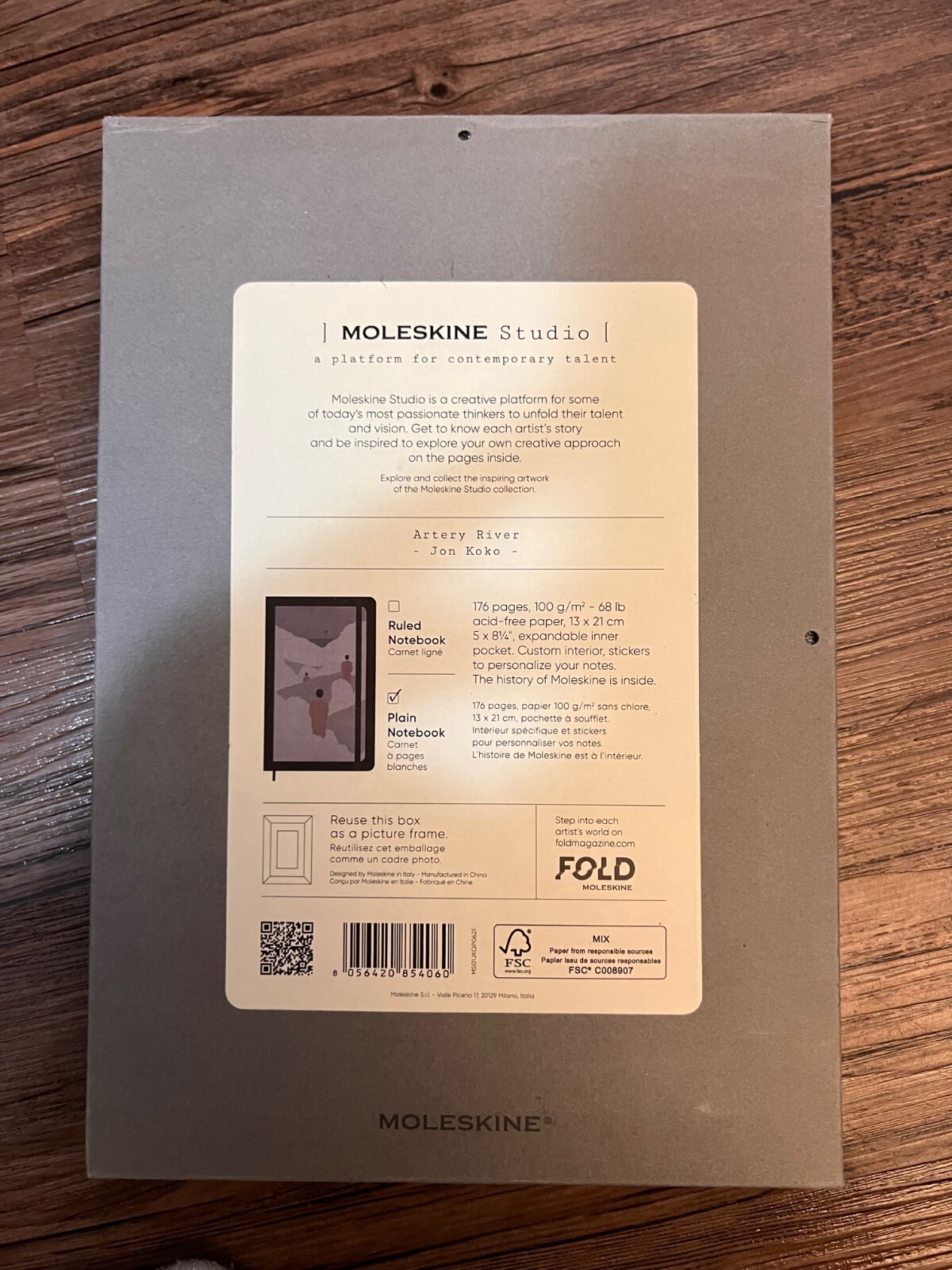 MOLESKINE STUDIO YUKAI DU, SONIA ALINS, JON KOKO NIB LIMITED EDITION
