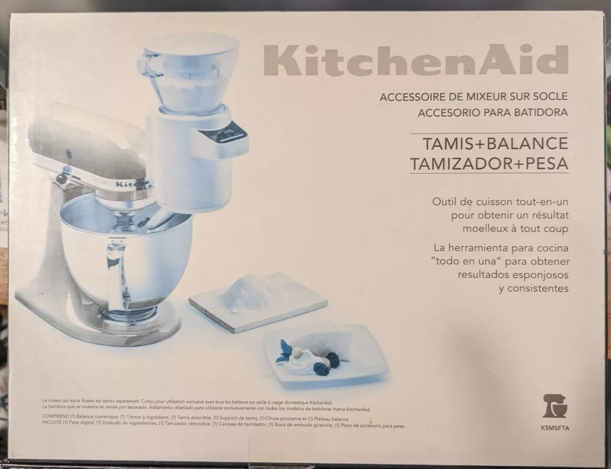 KitchenAid, Sifter + Scale Stand Mixer Attachment