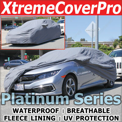 WATERPROOF CAR COVER W/MIRRPCKT GREY for 2015 2016 2017 2018 2019 SUBARU LEGACY