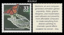 USA4 #3191f MNH 1990s Computer Art and Graphics