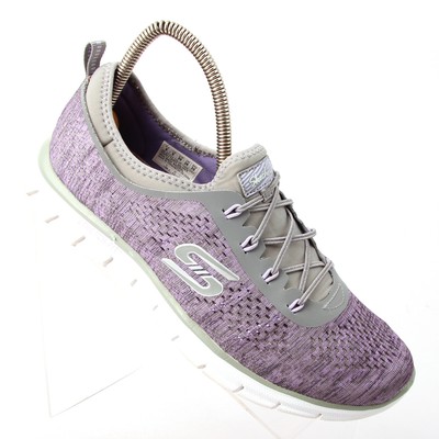 purple skechers memory foam
