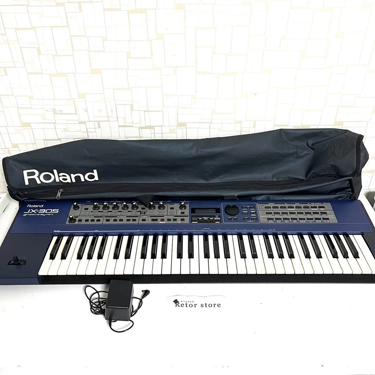 Roland JX-305 OLED Display Screen Green Tested Working USED Great From JAPAN JP