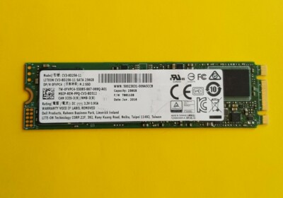 Dell Liteon 256 GB SATA M.2 Solid State Drive CV3-8D256-11 FVPC4