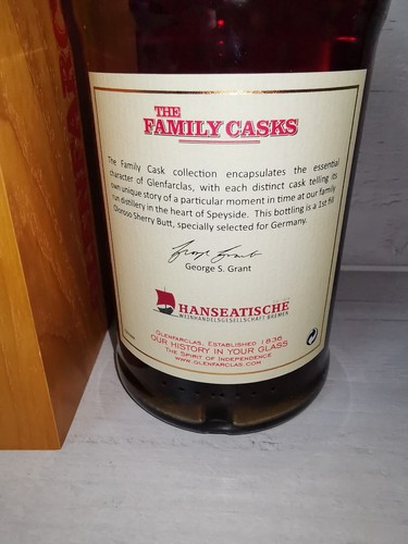 (285,70€/1L)Glenfarclas -The Family Casks - Special Release -700ml,- 60,7%vol - Bild 4 von 4