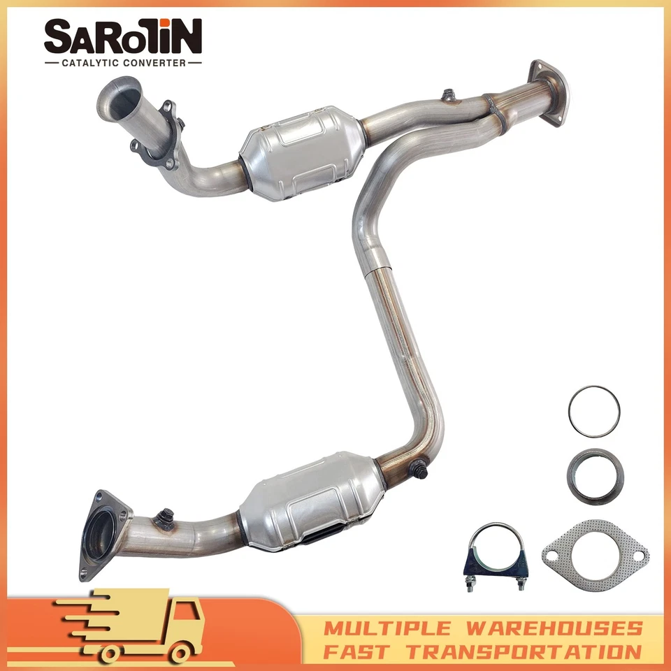 Catalytic Converter For 1999-2006 Chevrolet Silverado 1500 99-20 GMC Sierra 1500 - Image 2 of 4