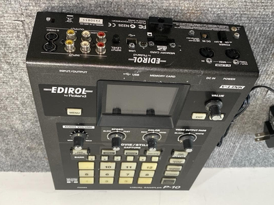 Roland edirol P-10 ビデオミキサー Roland Edirol P-10 Visual Sampler Video Presenter Mixer Media
