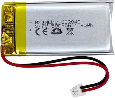 DC 3.7V 500mAh 602040 wiederaufladbare Lithium-Polymer-Batterie passend für DIY 