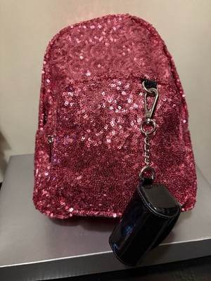 Madden Girl Mini Backpack Pink Sequin  Bag