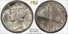 1944-D/D PCGS MS66 RPM FS-501 Mercury Dime-CAC Label in Retro Old Green Holder