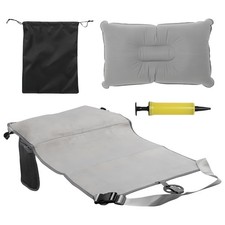 Toddler Airplane Travel Bed, Airplane Seat Extender for Kids Inflatable Pillow