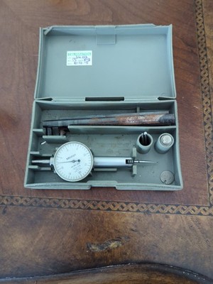 Mitutoyo 513-118 Dial Test Indicator 001-040° With Extra Parts Made In Japan