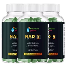NAD+ Anti-Aging Gummies – Youthful Skin, Hair & Digestion Support