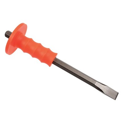 Select 12205 3/4-by-12-Inch Handguarded Cold Chisel , Black