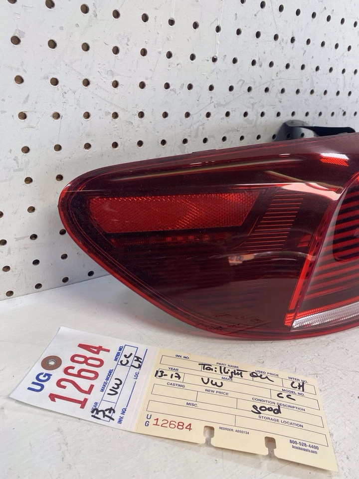 2013 2014 2015 2016 2017 VOLKSWAGEN CC ЛЕВАЯ СТОРОНА ЗАДНИЙ ФОНАРЬ OEM - Изображение 2 из 4