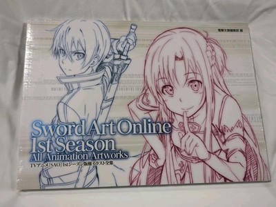 Sealed Sword Art Online 1st Season All Animation Art Works Japanese Art Book