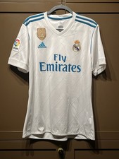 Adidas Real Madrid 2017/18 Home Jersey Kit Hombre Grande AZ8059 Lucas Vázquez 17