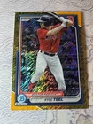 2024 Bowman Chrome - Prospects Kyle Teel Gold Shimmer Refractor /50