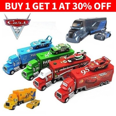 Truck+Car 2-teilig Disney Pixar Auto Diecast Spielzeug Sammlung Kinder Geschenke
