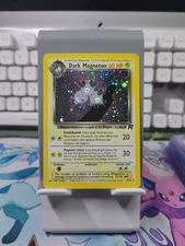 2000 Dark Magneton Swirl* Holo LP- Team Rocket Unlimited 11/82 Pokémon Rare🌀 