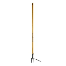 Kings County Tools Stand-Up Weed Puller – 45.6” Bamboo & Steel Ergonomic Weeder 