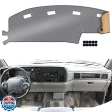 KEYOOG Dashboard Cover Dash Mat Fit for 1997-1994 Do-dge Ram 1500