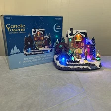 Carole Towne Collection 2021 "The Houston River Mill Village"  Collectible LED