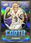 2025 Topps Cosmic Chrome Joe Burrow Planetary Pursuit Earth SP #PPEA-JB Bengals