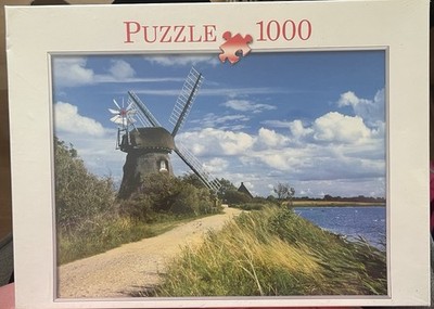 1000 Teile Puzzle * Windmühle *  komplett
