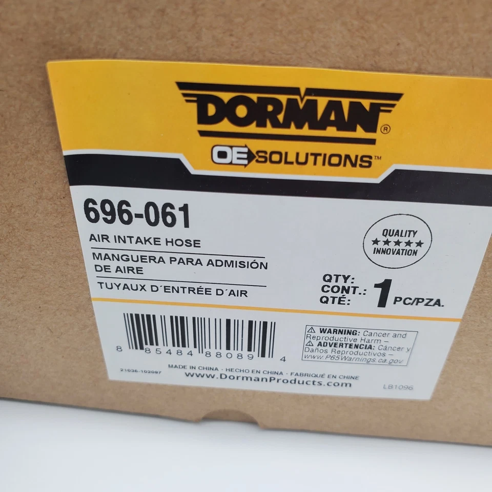 BMW Z3 1997-2002 1999-2005 SERIE 3 2,5 L MOTOR MANGUERA ADMISIÓN AIRE / Dorman 696-061 Foto 2 de 4