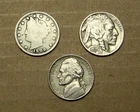 Starter  Collection  Mix Lot of  3 Old  US  Coins   ACTUAL  COINS    90318209-06