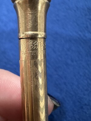 Vintage Wahl Eversharp Mechanical Pencil Gold-Filled, Chevron