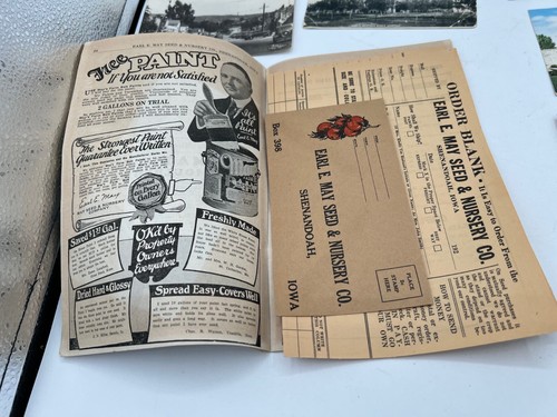 Vintage 1928 MAY's Big Fall Catalog Seed & Nursery + Extras - Picture 3 of 4