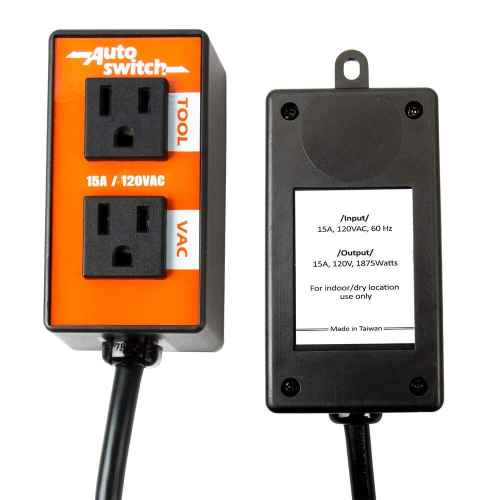 On/Off Automatic Vacuum Switch When You Start Your Power Tool Table Saw ...