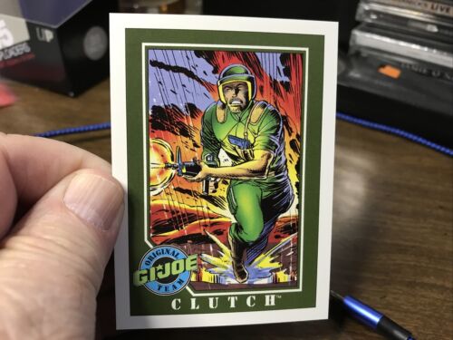 1991 GI Joe Impel Trading Card # 48 CLUTCH